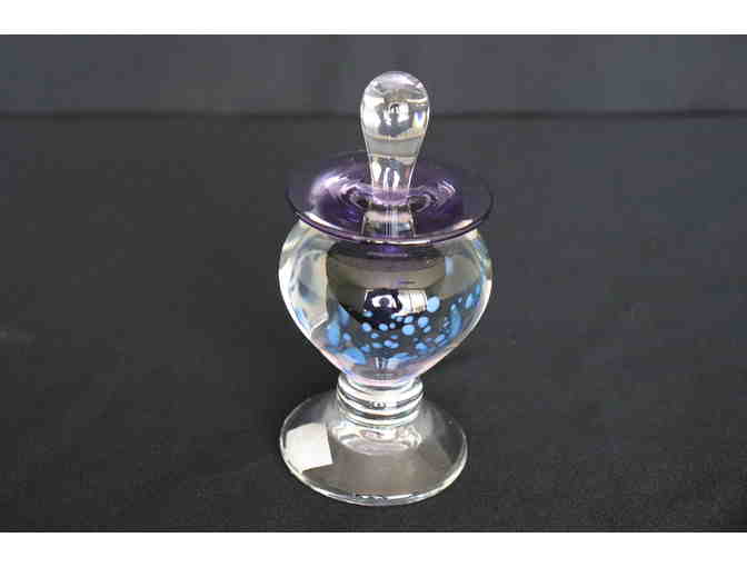 Signed Young & Constantin Glass Perfume Bottle