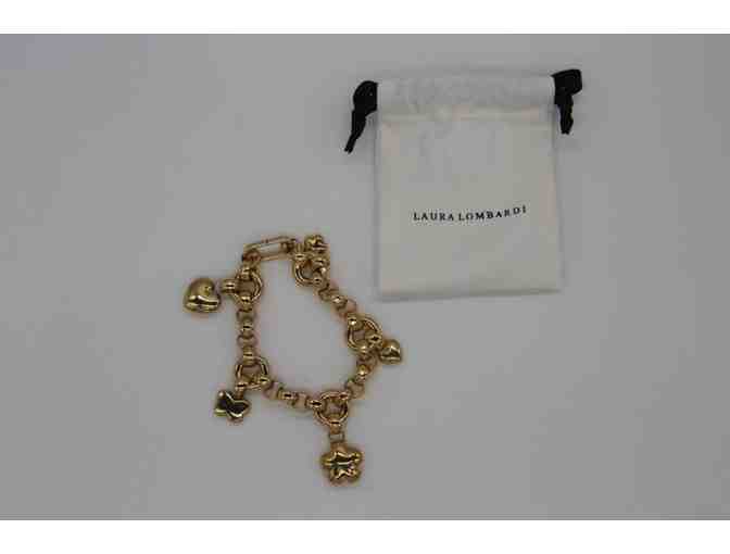 Laura Lombardi Gold-Plated 'Fiorella Charm Bracelet'