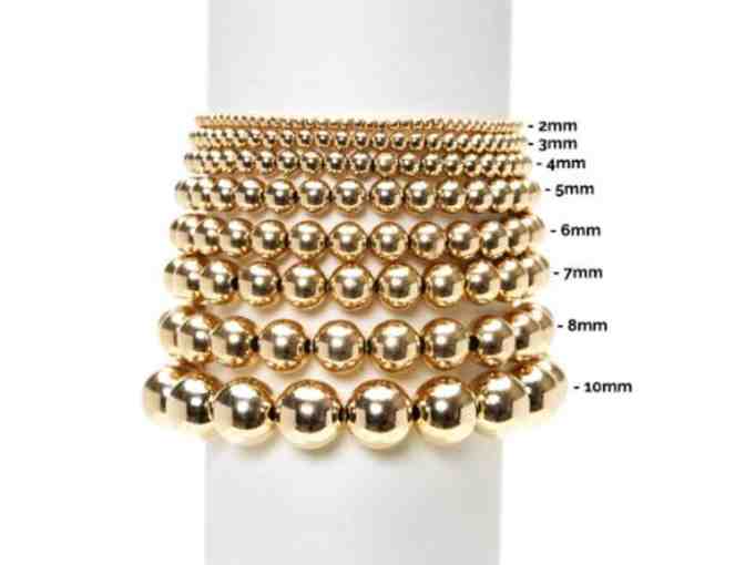 2 Gold Filled Beaded Bracelet by Karen Lazar Design