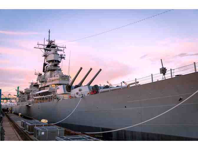 Two General Admission Tickets to Visit The Battleship IOWA