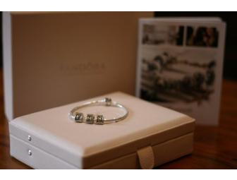 Pandora Bracelet with 'FHS' Charms