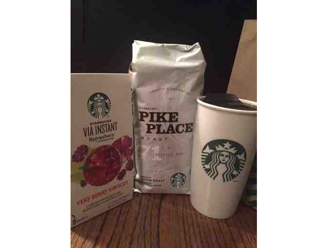 Starbucks $20.00 Gift Card and Gift Basket