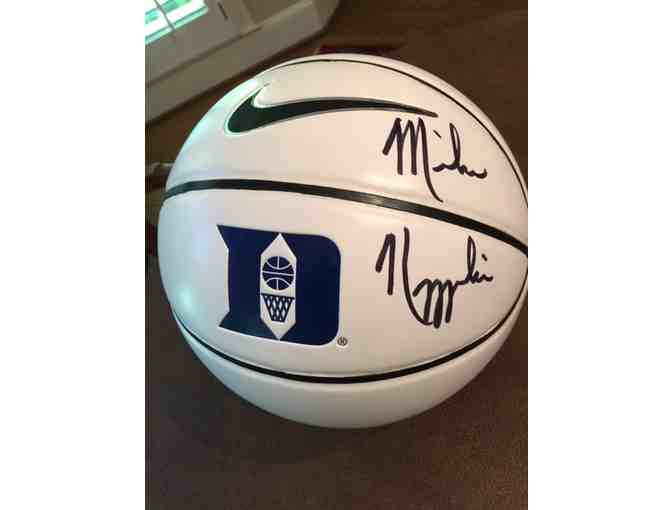 Duke 'Coach K' Basketball autographed by Mike Krzyzewski