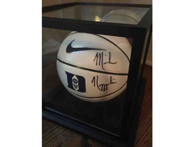 Duke 'Coach K' Basketball autographed by Mike Krzyzewski