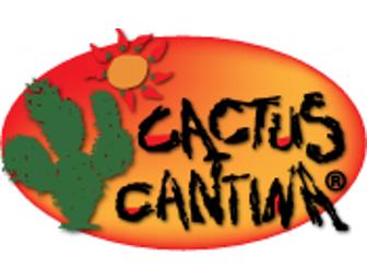 $25 Gift Certificate to Cactus Cantina