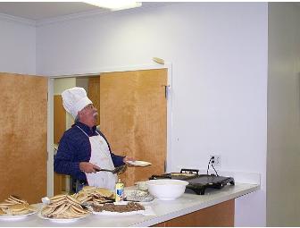 PANCAKE BREAKFAST cooked by CHEF MICHAEL BROWN