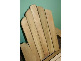 Handmade Cypress Child's Adirondack Chair