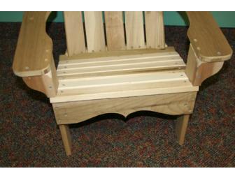 Handmade Cypress Child's Adirondack Chair