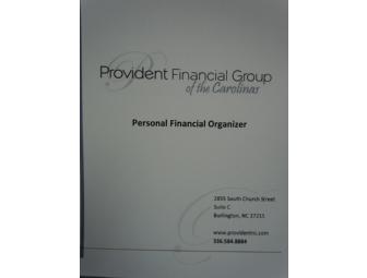 Personal Financial Consult with Organizer from Provident Financial Group of the Carolinas