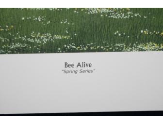 'Spring Series' Bee Alive Print by Timothy Wayne Shepherd