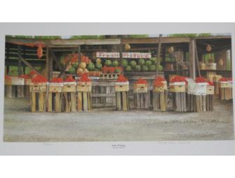 'Summer Series' Fresh Produce Print by Timothy Wayne Shepherd