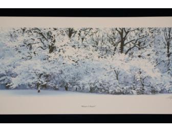 Winter's Touch Print by Artist Stephen Sebastian