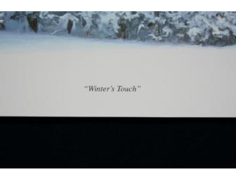 Winter's Touch Print by Artist Stephen Sebastian