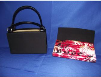 Classic Black Miche Bag & Red Hope Shell