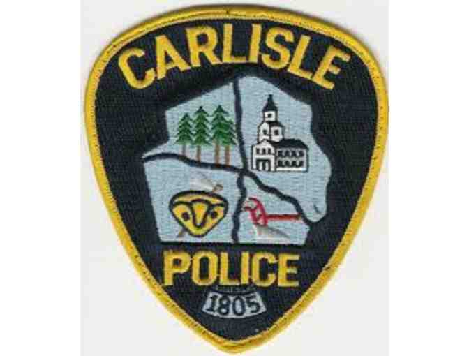 Police Ride To School !! Carlisle MA