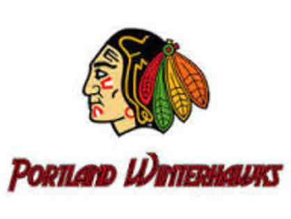 Portland Winterhawks Jersey autographed by 2013-14 team members