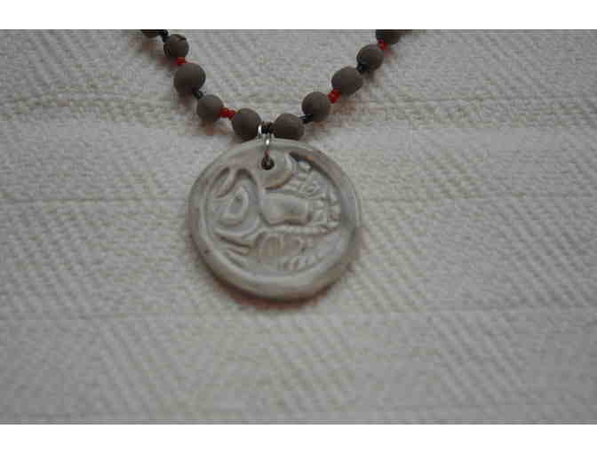 NW tribe ceramic necklace