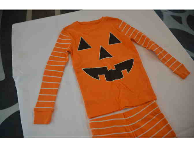 Kids Halloween Pumpkin Pajama Set