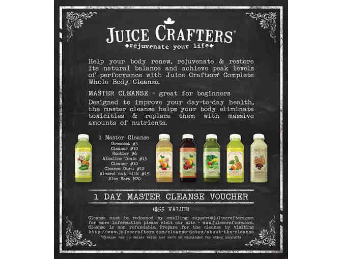 JUICE CRAFTERS - 1 Day Master Cleanse