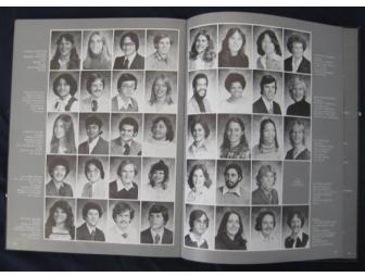 1978 Cal Yearbook, White Axe Scarf, and Big Game Tie