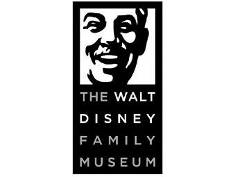 Four (4) General Admission Tickets to the Walt Disney Family Museum
