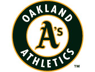 Two (2) Plaza Outfield Vouchers to a 2012 Regular Season A's Home Game