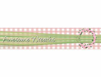 Blue and Gold Spirit Wreath