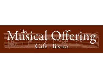 $25 Gift Certificate to The Musical Offering Cafe