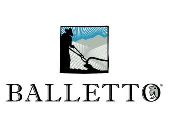 Two (2) Bottles Pinot Gris and Tasting for Four (4) at Balletto Vineyards