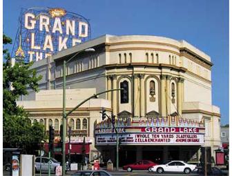 Two (2) Grand Lake Theatre Movie Passes