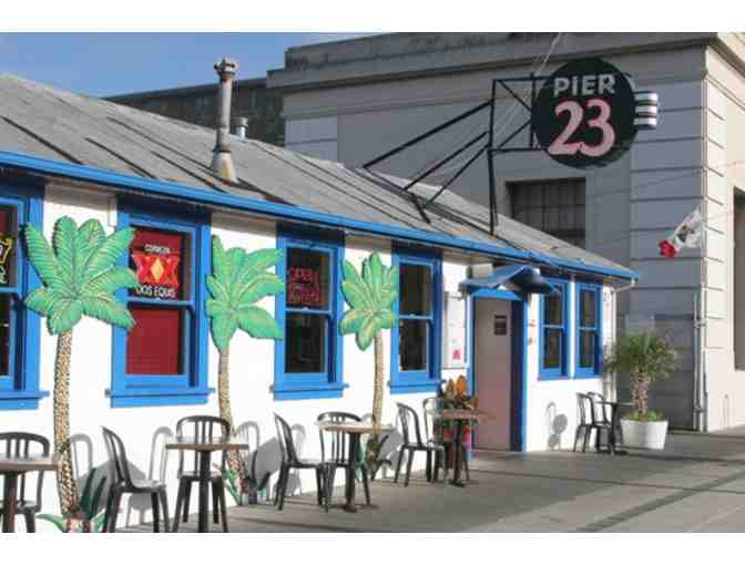Pier 23 Waterfront Cafe - Gift Certificate