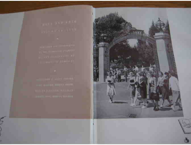 1939 Cal Berkeley Yearbook & 'Songs of California' Lyric Book