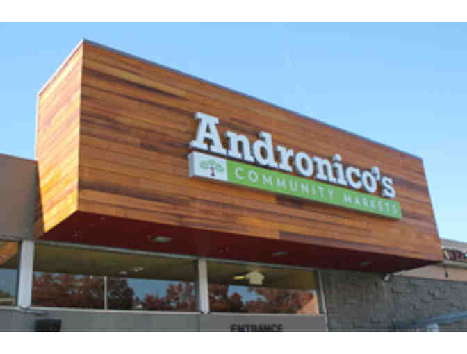 $400 Gift Certificate to Andronico's Community Markets