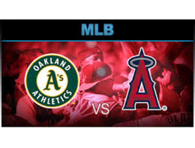 Oakland A's vs. LA Angels - Four (4) Infield Level Tickets