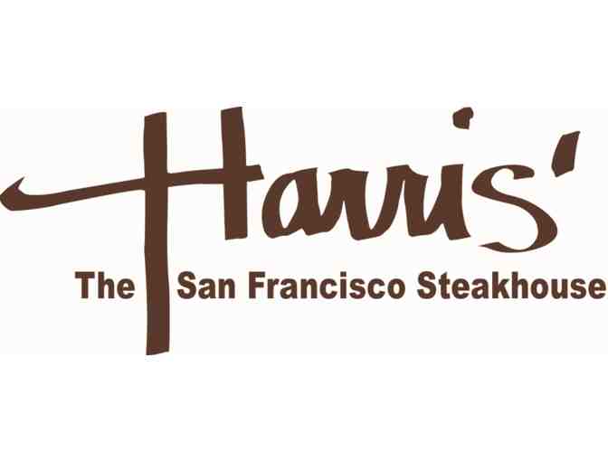 $125 Gift Card to Harris' Restaurant
