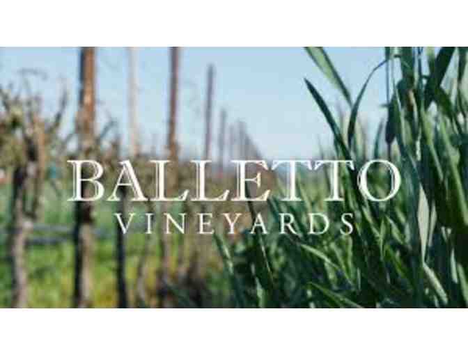 Balletto Vineyards - Two (2) Bottles of Sauvignon Blanc & A Wine Tasting for Four (4)