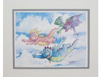 Original Print of 'Dragon Tales'