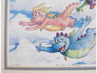 Original Print of 'Dragon Tales'