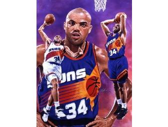 Autographed Charles Barkley Basketball