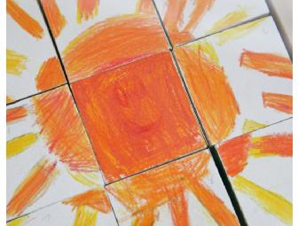 Kindergarten - Eric Carle Inspired Block Puzzle