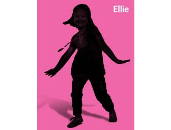 Silhouette poster of YOUR first grader!