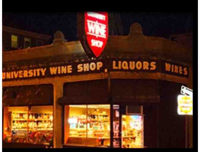 University Wine Shop - $50 gift card