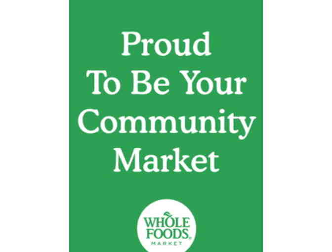 Whole Foods gift card - $100