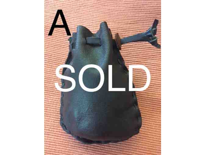 Hand Crafted Leather Pouches - choose one!