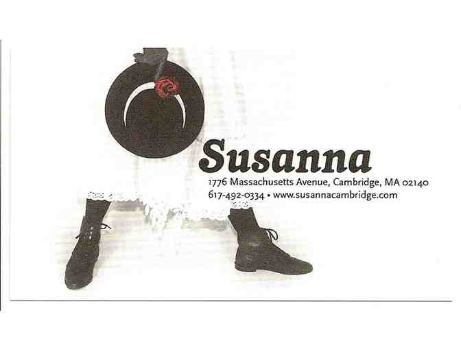 Susanna - $25 Gift Certificate