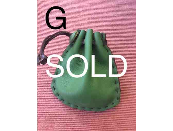 Hand Crafted Leather Pouches - choose one!