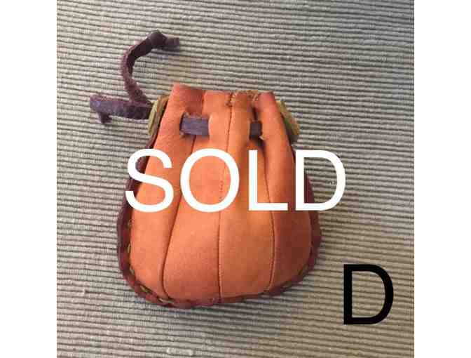 Hand Crafted Leather Pouches - choose one!