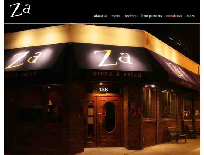 Za Restaurant - $25 gift certificate