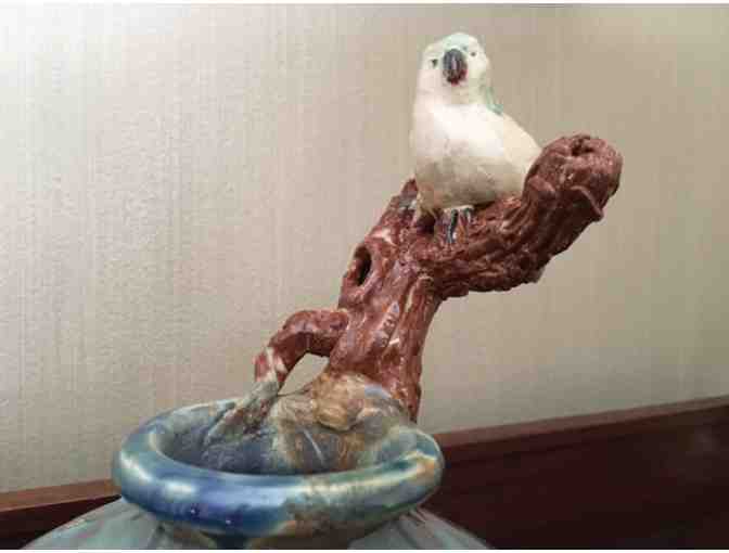 Stunning vase by Cambodian Master Ceramist Yary Livan