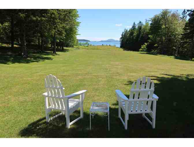 One week waterfront rental in Gouldsboro Maine
